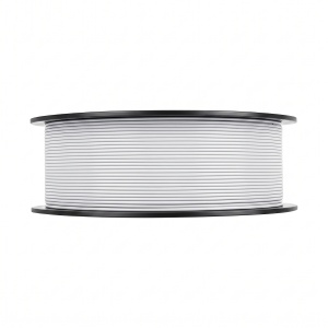 Rolă filament eSUN PETG-Basic White 1kg, vedere din față