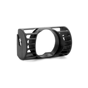 Carcasă/grilă tehnică printată 3D din filament Fiberlogy PC/ABS Black, rezistentă la impact