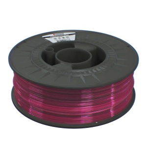 Filament Formfutura Transparent PLA Raspberry 1kg