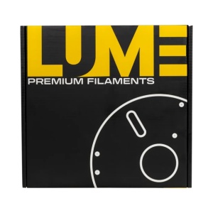 Cutie și ambalaj original filament Lume PET-G Anthracite 1kg de la Reprapmania