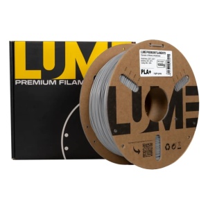 Rola filament Lume PLA+ Light Gray 1kg din unghi la Reprapmania