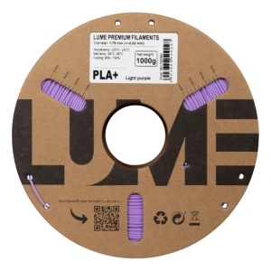 Detaliu înfășurare perfectă filament Lume PLA+ Light Purple - Reprapmania
