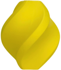 Exemplu printare 3D cu filament PLA Plus Yellow Profesional Lab