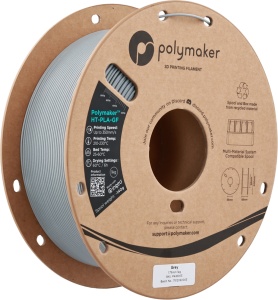 Rolă filament Polymaker HT-PLA-GF Grey 1kg