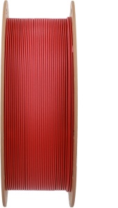 Rolă filament Polymaker HT-PLA-GF Power Tool Red văzută din profil
