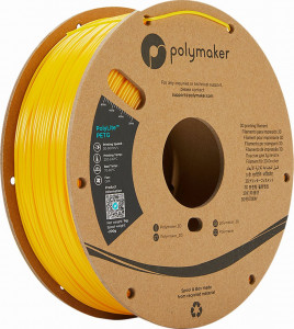 Filament POLYMAKER PolyLite PETG Yellow 1kg