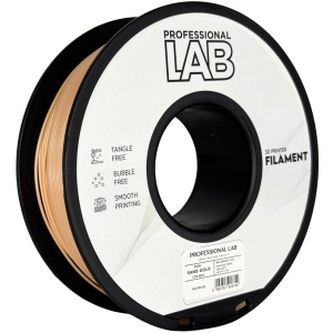Filament Profesional Lab PLA+ Sand Gold 1kg