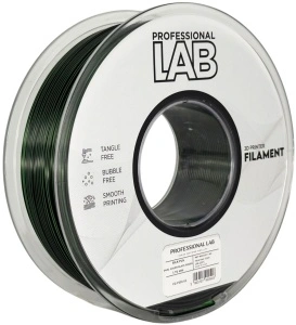 Filament Profesional Lab Silk PLA Dual Color Black Green 1kg