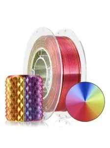 Filament Rosa 3D PLA Magic SILK Carnival (Yellow-Blue-Fuchsia) 300g