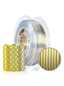 Filament Rosa 3D PLA Magic SILK Gold-Silver 300g