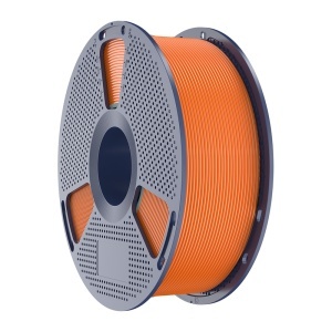 Piesa vibranta printata 3D cu Sunlu PLA+ 2.0 Sunny Orange la calitate inalta
