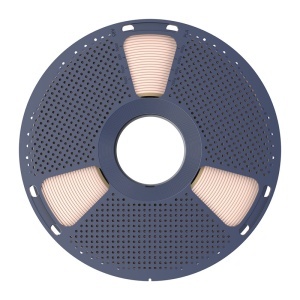 Piesă 3D printată cu filament Sunlu PLA+ Beige, evidențiind finisajul neted și detaliile clare