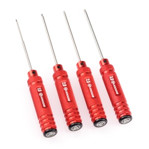 Set 4 șurubelnițe hex RUDDOG 1.5-3.0mm
