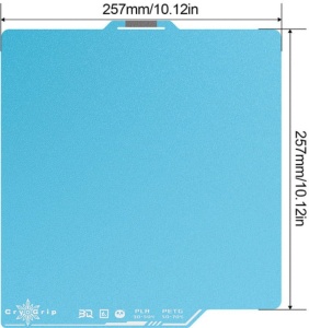 Suprafata de printare Panda CryoGrip Pro Frostbite pentru Bambu Lab X1, P1, A1
