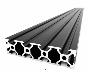 V-slot 2080 negru