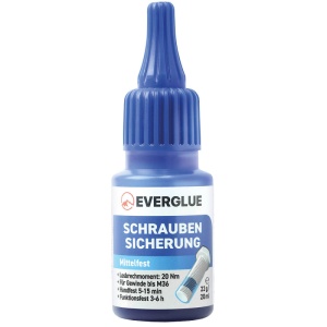 Everglue Threadlocker solutie antidesurubare de rezistenta medie 22g