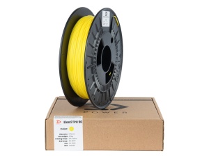 Filament 3DPower Elasti TPU 90A Yellow 0.5kg