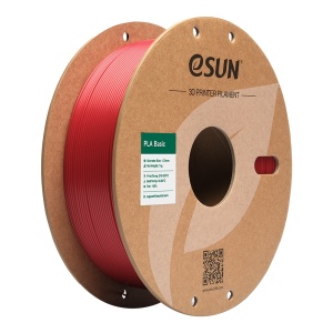 Filament eSun PLA Basic Fire Engine Red 1kg