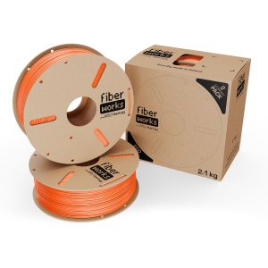 Filament Fiberlogy PETG FiberWORKS Orange 2x1kg