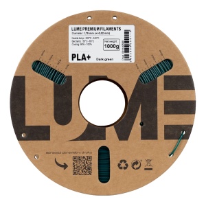 Rolă carton filament 3D Lume PLA Plus Verde Închis