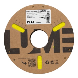 Rolă carton filament 3D Lume PLA Plus Lemon