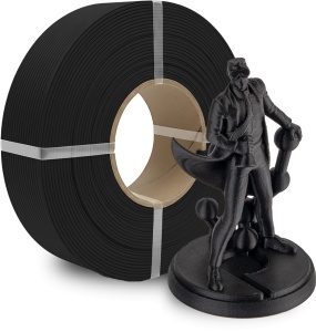 Filament POLYMAKER PLA Refill Matte Charcoal Black 1kg
