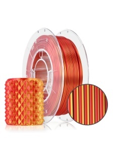 FILAMENT Rosa 3D PLA Magic Silk Fire (gold+red) 300g
