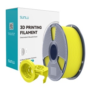 Filament Sunlu PETG High-Speed Matte Yellow 1kg
