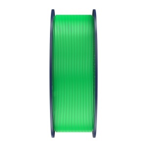 Rola de filament Sunlu PLA+ Green sigilată în ambalaj vidat cu desicant pentru protecție împotriva umidității
