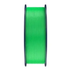 Rola de filament Sunlu PLA+ Green sigilată în ambalaj vidat cu desicant pentru protecție împotriva umidității