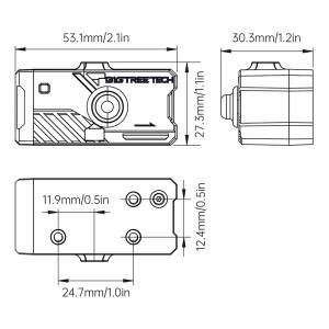 Senzor filament Bigtreetech SFS V2.0 Smart