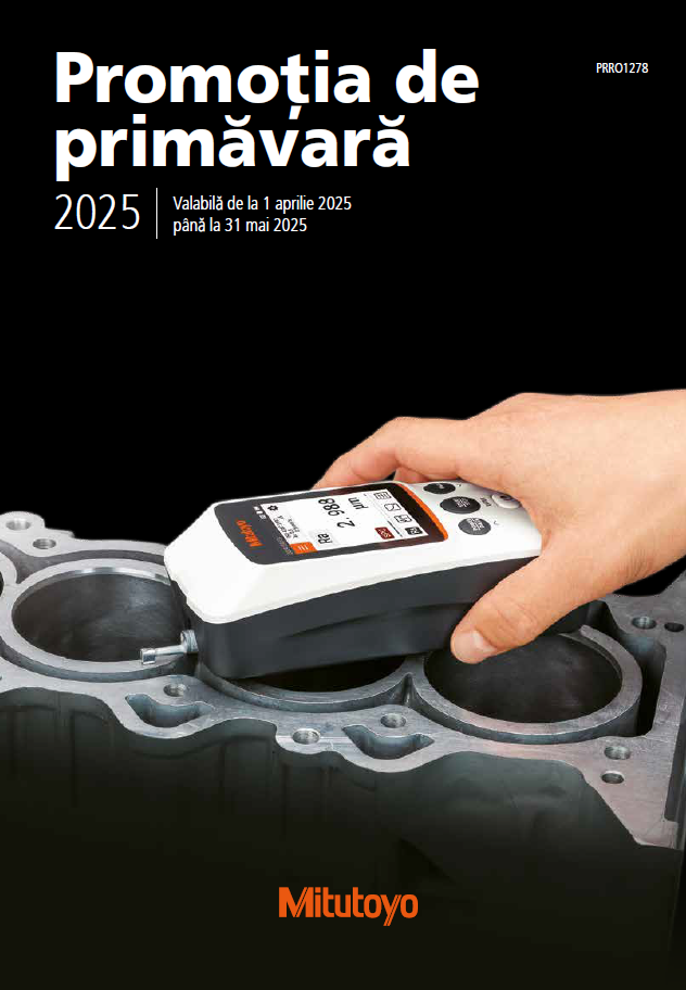 Promotie de primavara Mitutoyo 2025