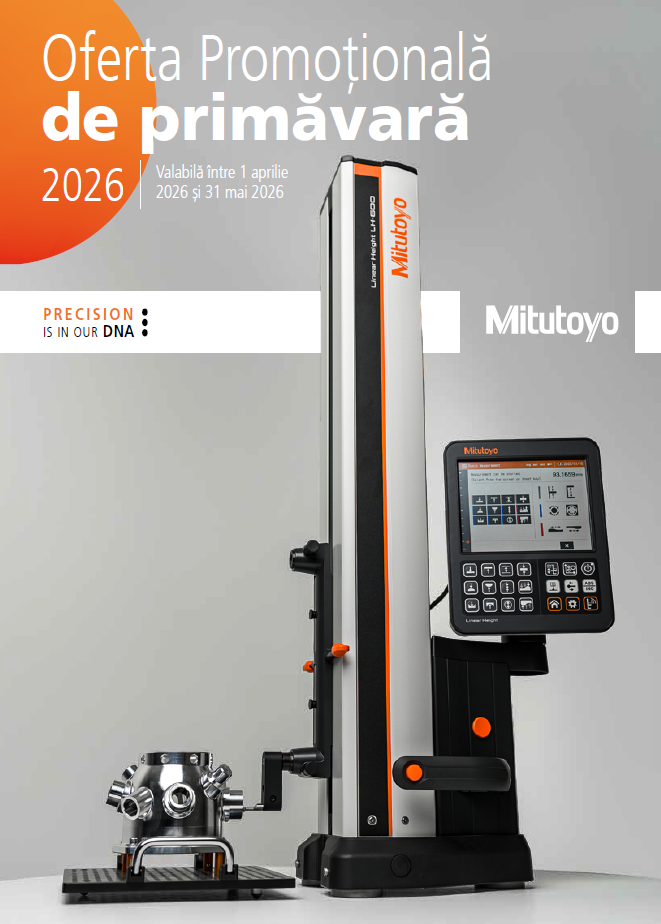 Promotie de primavara Mitutoyo 2025