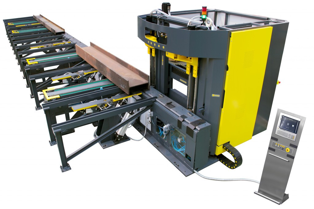 Linii CNC automate de gaurire profile si otel structural.