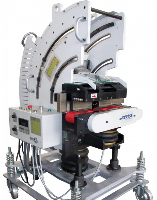Masina de sanfrenat reglabila CHP 30G, Cevisa, sanfrenare intre 15 si 70 grade, grosime nominala maxim 50 mm, lungime sanfrenare 35 mm