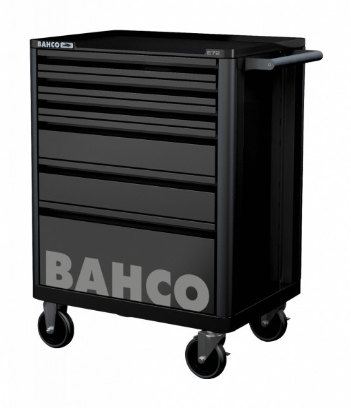 Dulap profesional mobil cu 6 sertare, echipat cu 214 scule, BAHCO