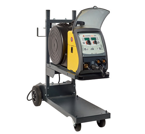 Echipament sudare Convex Mobile Pulse 255, Ceaweld, invertor multifunctional, invertor multiproces, control digital sinergic, polaritate interschimbabila