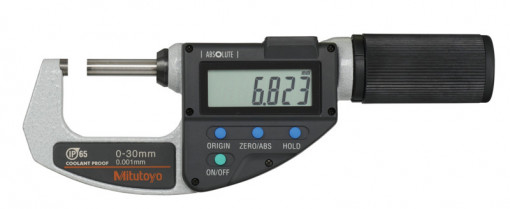Micrometru Digital Absolute Mitutoyo 293-666-20; 0 – 30mm; Quickmike IP65