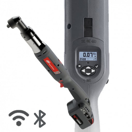 Masina de insurubat cu moment controlat QXXD Ingersoll Rand, cu acumulator, programabila, wireless, 18 Nm