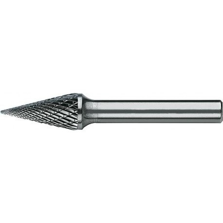 Freza biax carbura, diametrul 10 mm, con ascutit