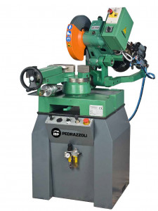Fierastrau cu disc SB 2000 SA, Pedrazzoli, 2 viteze, trifazic, menghina pneumatica, cap basculant pe bucse reglabile auto-lubrifiante