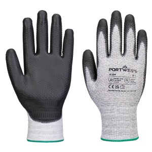 Manusa pentru ecran tactil cu puncte din PVC Grip 13 Portwest A124 (Pachet 12 buc.)