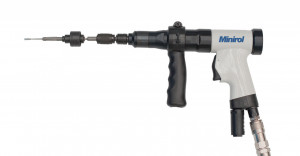 Masina pneumatica de mandrinat Minirol 600, Maus Italia, pneumatic, controlat de cuplu cu inversare automata, pentru tuburi cu diametre intre 6,3 si 19,00 mm (de la 1/4" la 3/4")