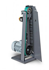 Polizor vertical cu banda Fein GRIT GKS 75 vedere interioara