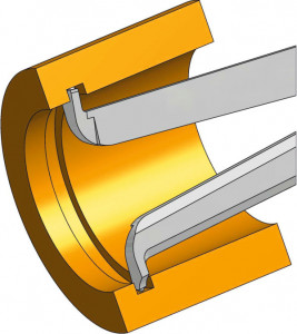 Subler pentru masurare interna, Mitutoyo, calibru 13-43mm, 0,01mm, D=1mm Sfera Carbura 209-944 4