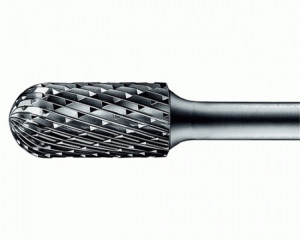 Freza biax carbura, diametrul 12 mm, sfero-cilindrica, FE Powertools