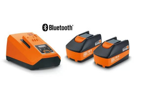Set starter Fein cu acumulatori 18V / 3 Ah si incarcator ALG80BC