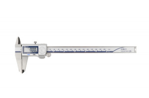 Subler digital ABS IP67, Mitutoyo, rezistent la lichid de racire, Inch/Metric, 0-6", rola pentru deget 500-762-20 1