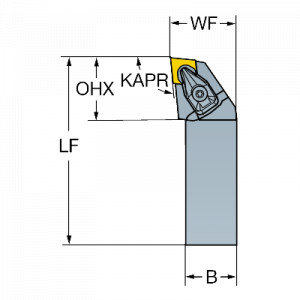 Suport, Sandvik Coromant, CCLNR 2525M 12-4 - Img 2