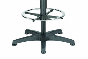 Inel pentru picioare cromat pentru scaune Treston